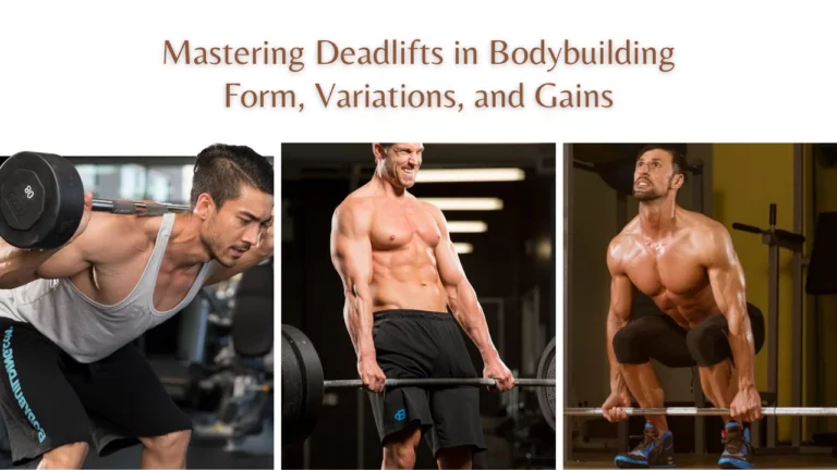 Mastering Deadlifts in Bodybuilding: Form, Variations, and Gains